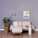Nadine Frame Sofa, Walnut, L180-L238 [SALE]